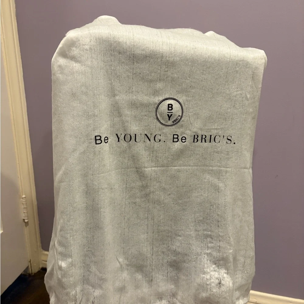 Bric's Black Hard-Shell Carry-On with Wave Detail - Picture 9 of 9